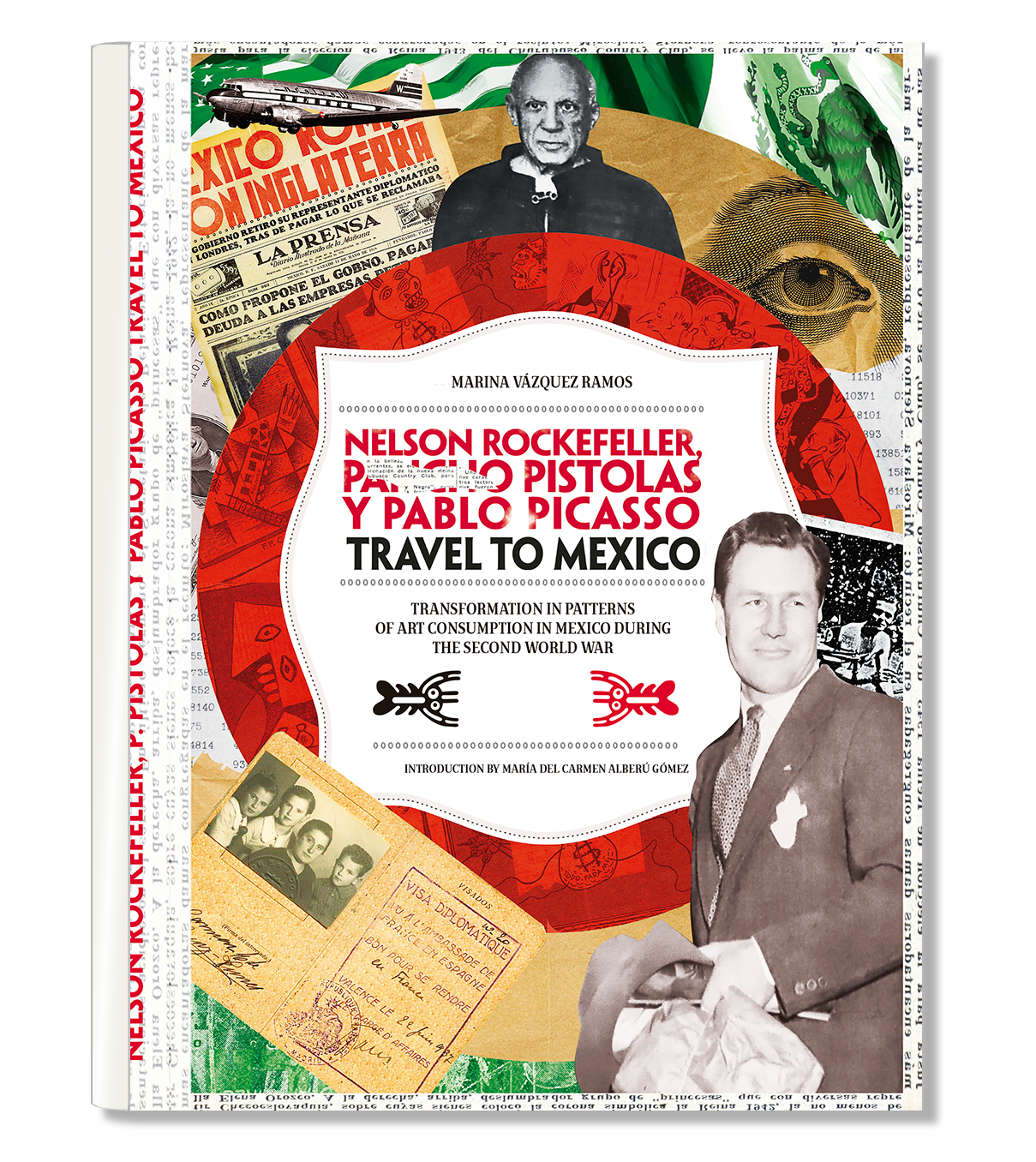 Nelson Rockefeller, P. Pistolas y Pablo Picasso travel to México